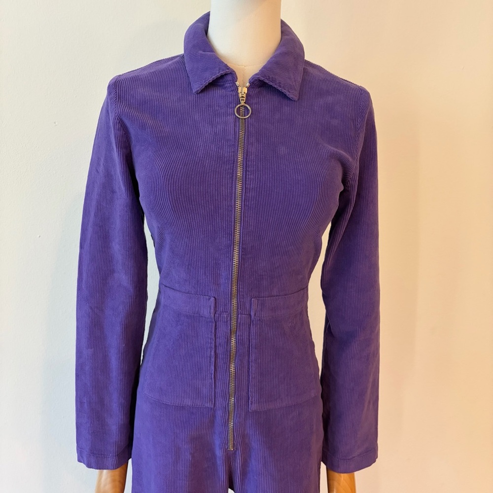 Paloma Wool Paufe Corduroy Jumpsuit in Purple - NWT Size 36 (XS) - Picture 7 of 13